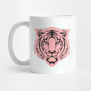 Orbital Red Tiger Mug